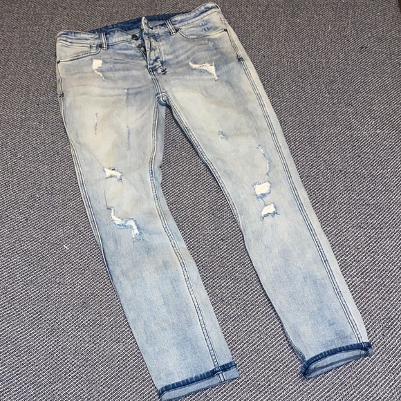 Ksubi “Van Winkle Trashed Dreams” Size 34 Men’s Skinny Jeans